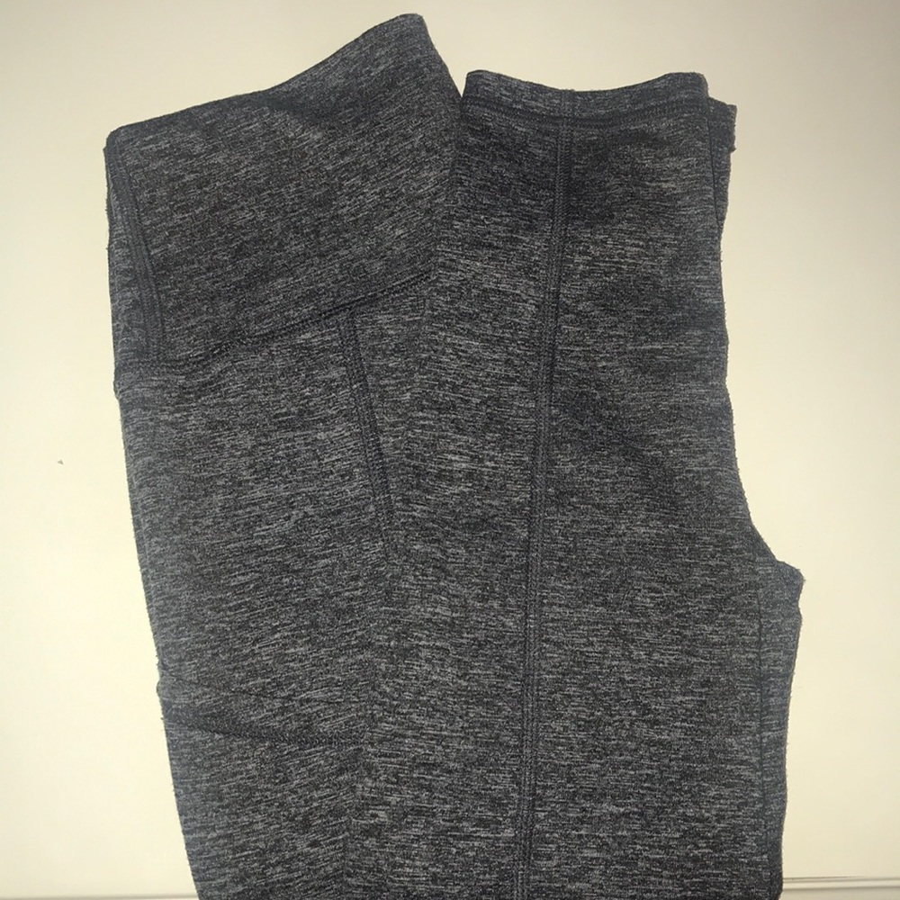 Aerie Chill Play Move Heathered Gray Leggings!